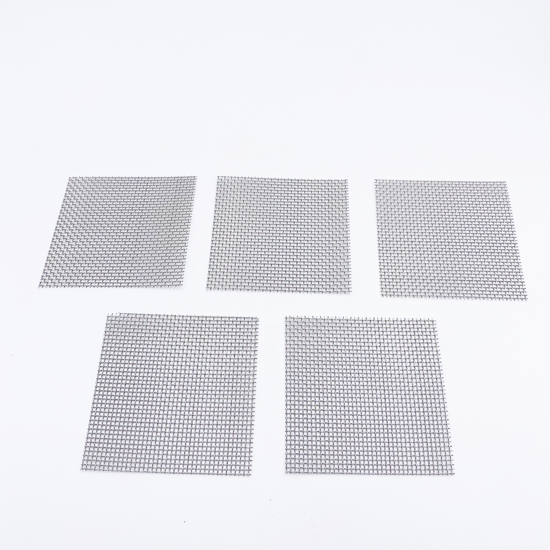 Aquarium Pflanzen Edelstahl Gitter 7.5cm x 7.5cm Edelstahlgitter für Moos und Wasserpflanzen