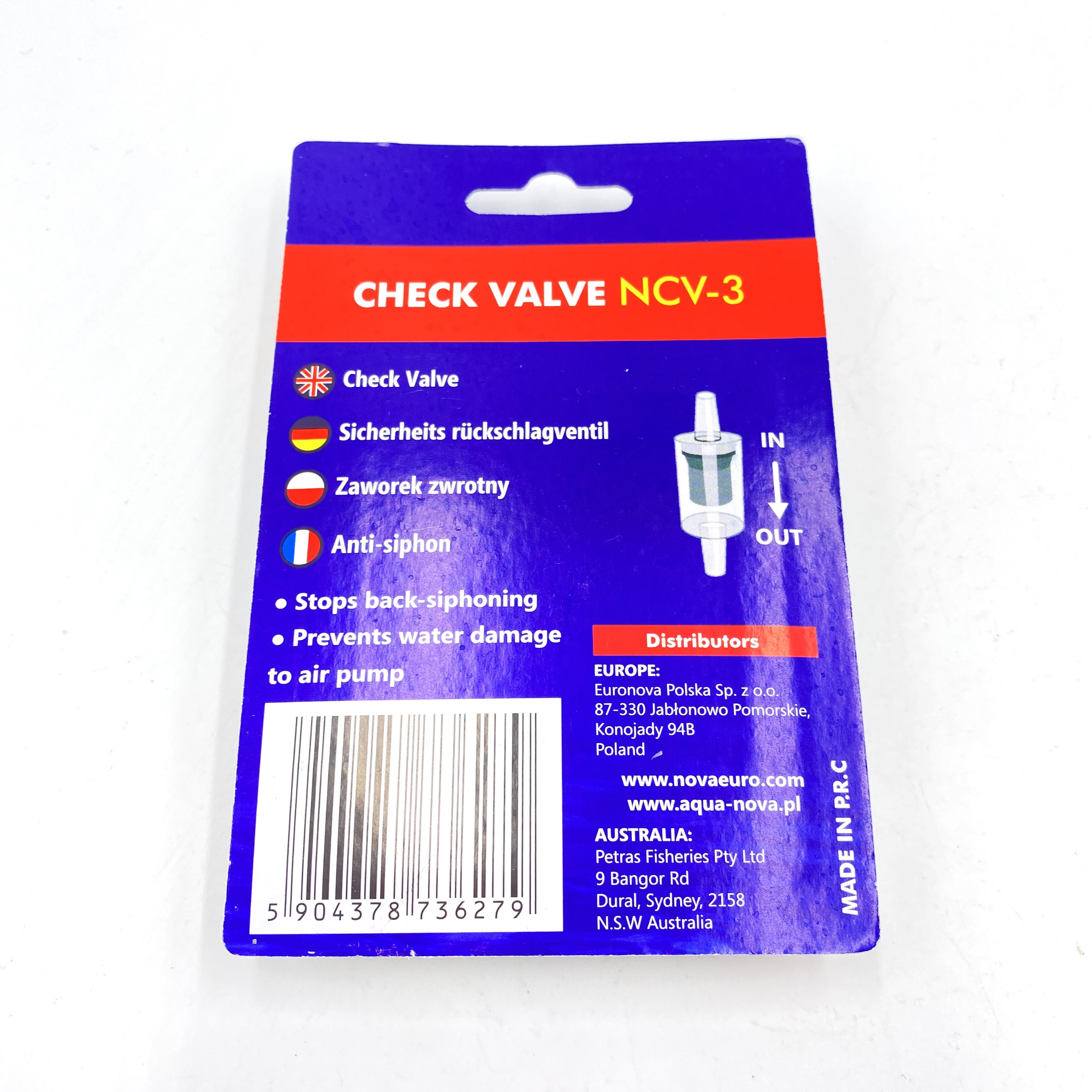 Rückschlagventil für 4/6 mm Schlauch 3 Stück Rückschlagventil für 4/6 mm Schlauch 3 Stück