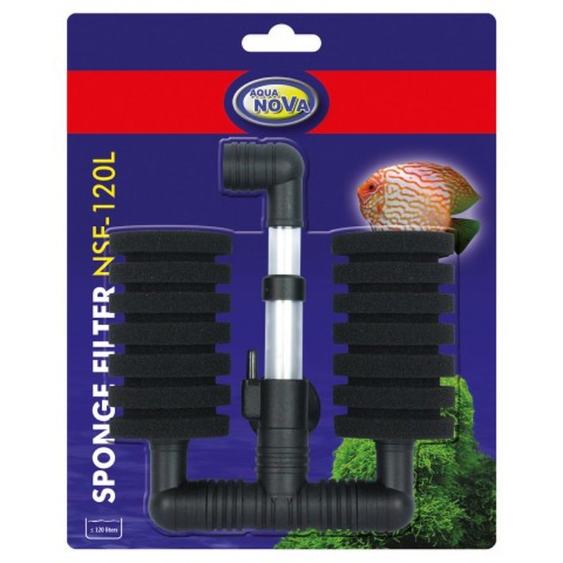 Aqua Nova NSF-120L doppelter Bio-Schwammfilter 120 L Aqua Nova NSF-120L doppelter Bio-Schwammfilter 120 L