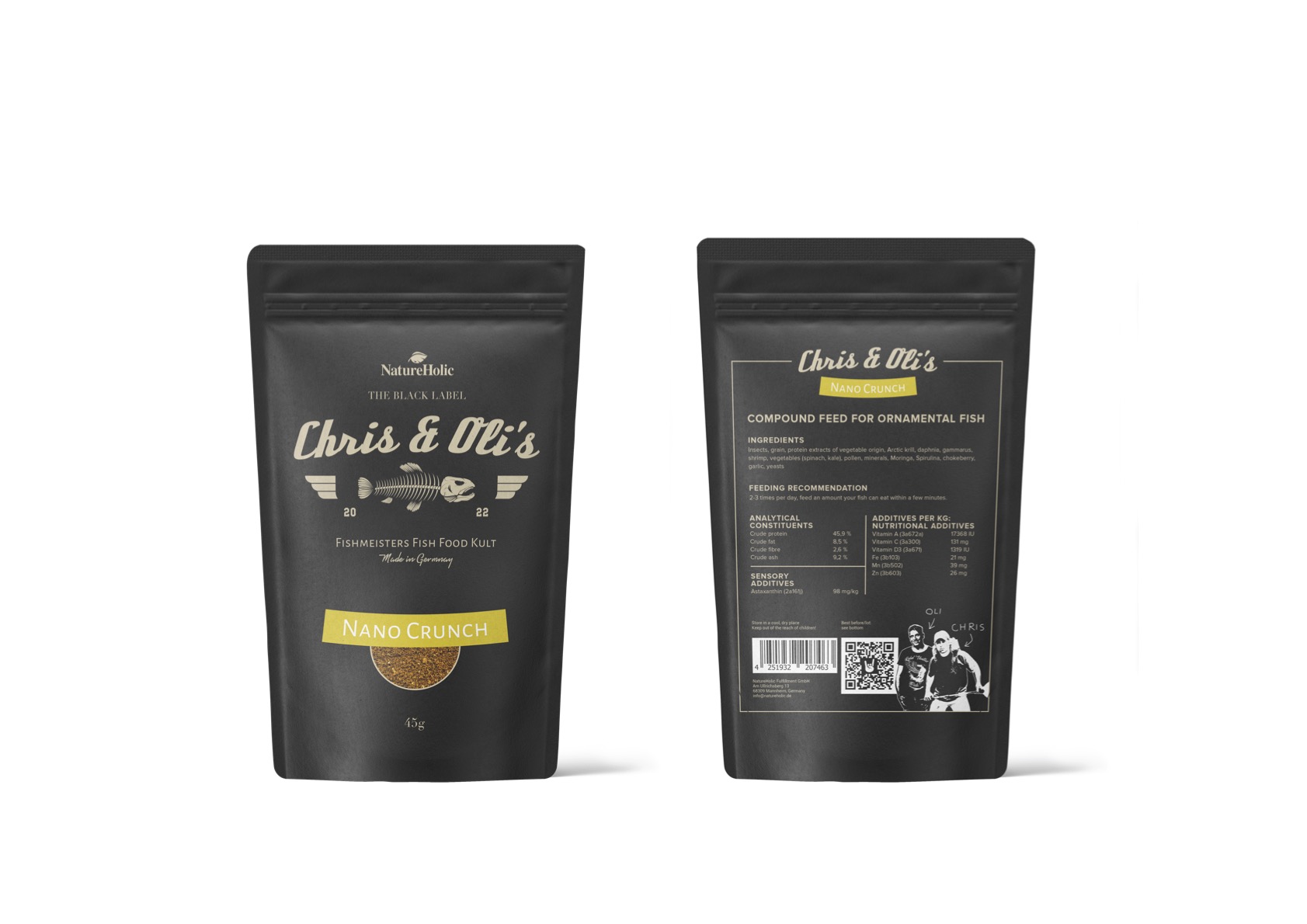 Chris und Olis - Nano Crunch - 45g Chris und Olis - Nano Crunch - 45g