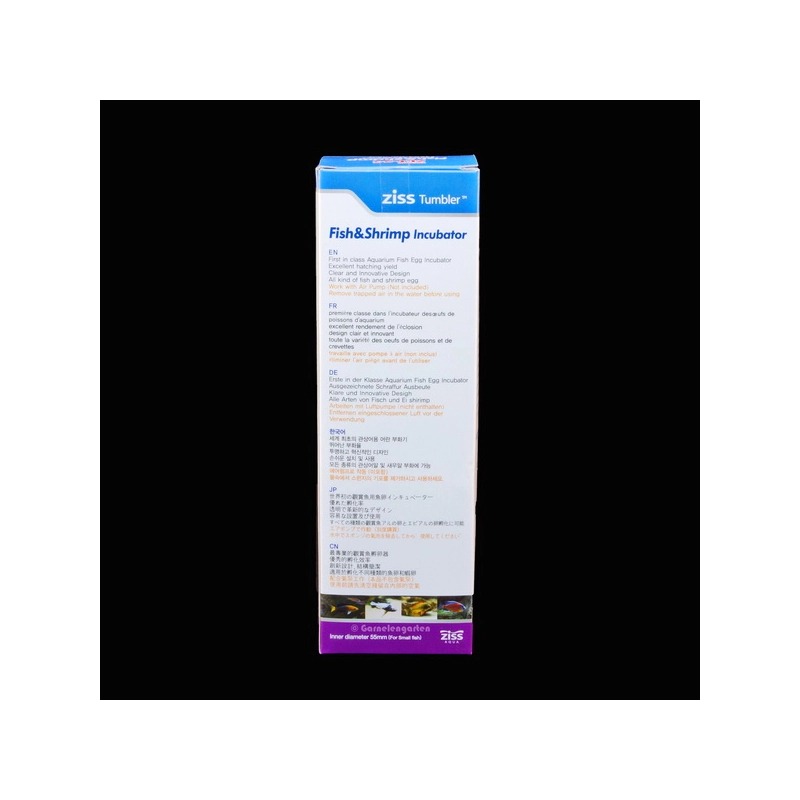 Ziss Fish & Shrimp Egg Tumbler ZET-55 Incubator - Aufzucht von Garneleneiern Ziss Fish & Shrimp Egg Tumbler ZET-55 Incubator - Aufzucht von Garneleneiern