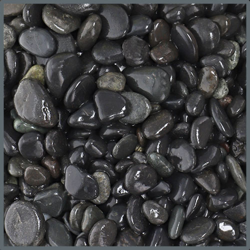 Dupla Ground nature Black Pebbles Bodengrund 8 - 16 mm 5 kg