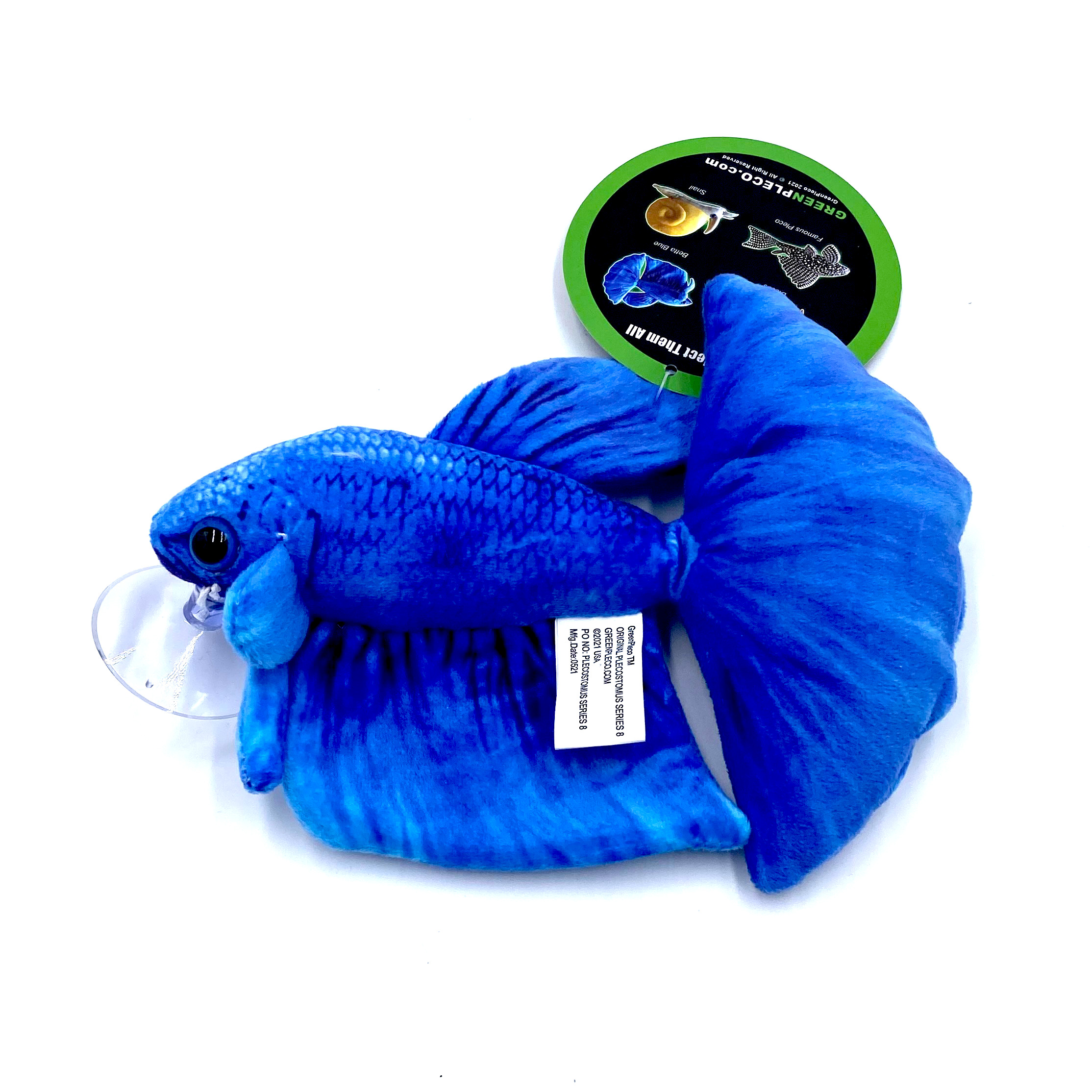 GreenPleco - Betta Blue Plushie Plüschtier GreenPleco - Betta Blue Plushie Plüschtier