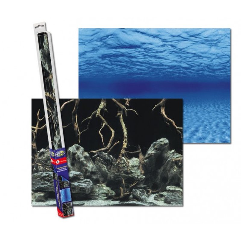 Aqua Nova Aquarium Hintergrund Folie Roots/Water S - 60x30 cm Aqua Nova Aquarium Hintergrund Folie Roots/Water S - 60x30 cm
