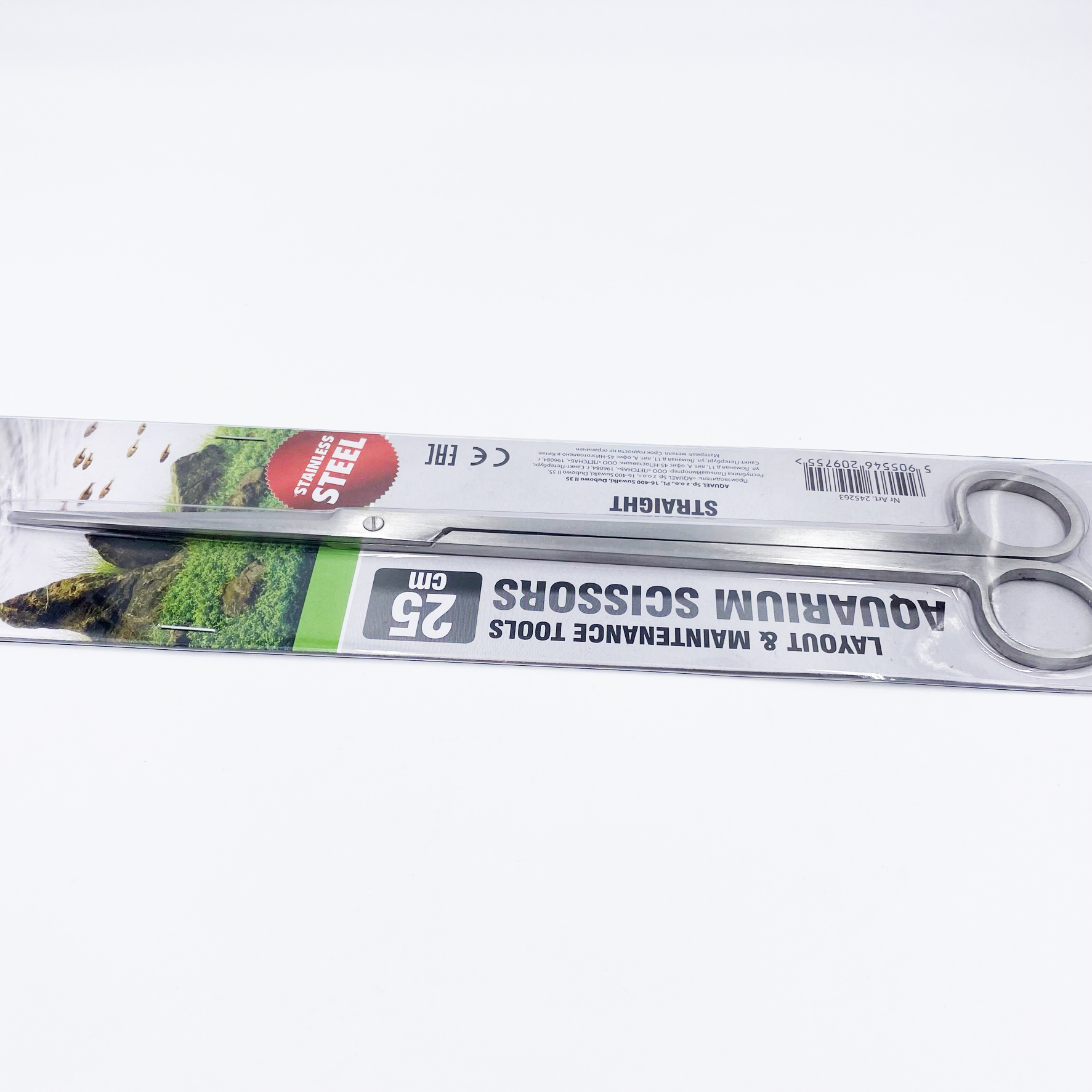 Aquael gerade Schere 25cm