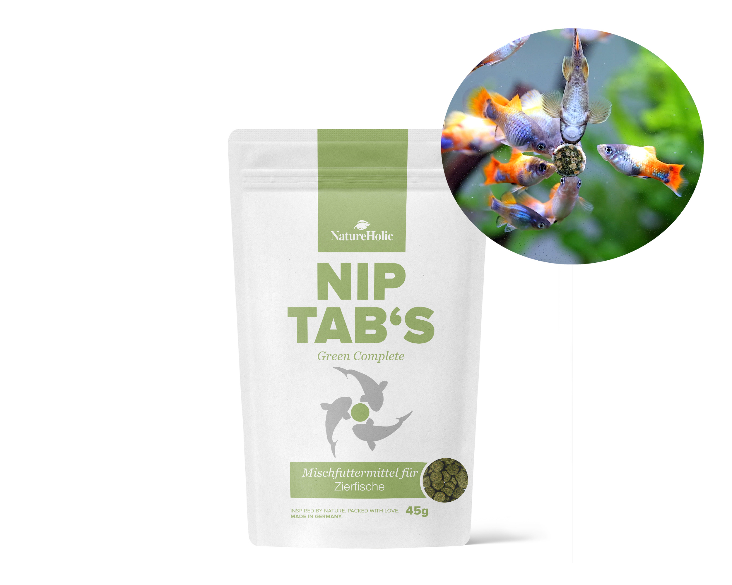 NatureHolic NipTabs Green Complete - Hafttabletten Aquarium NatureHolic NipTabs Green Complete - Hafttabletten Aquarium