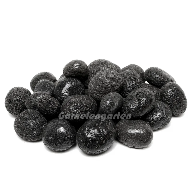 Lava Pebbles schwarz Kiloware Lava Pebbles schwarz Kiloware