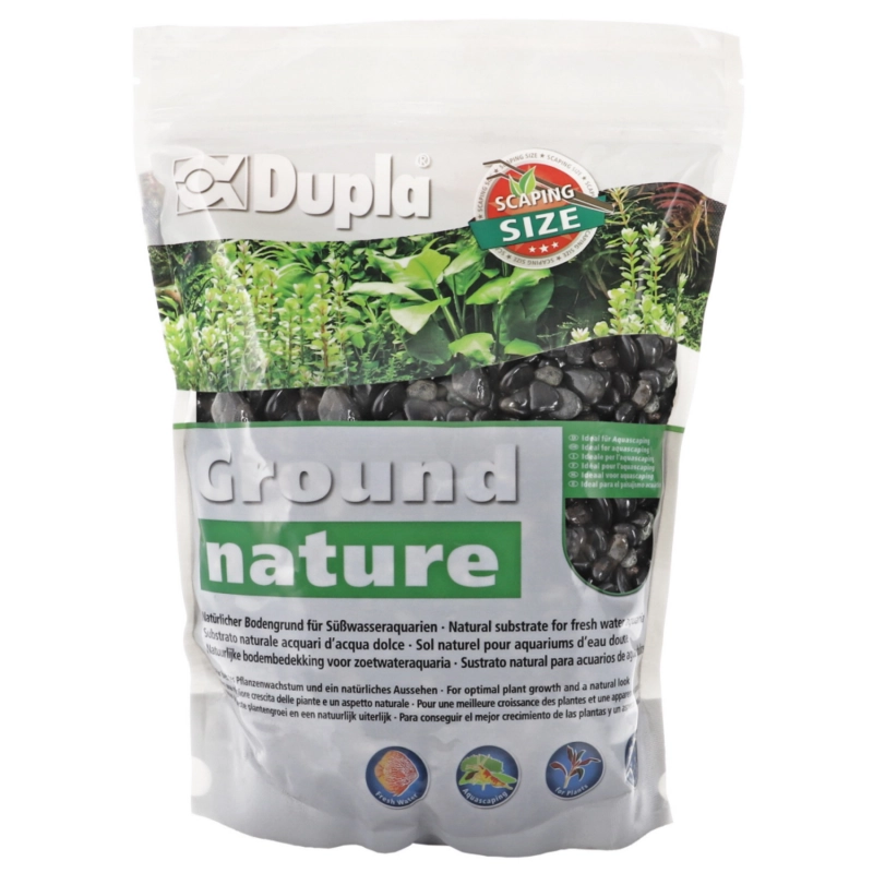 Dupla Ground nature Black Pebbles 2 kg