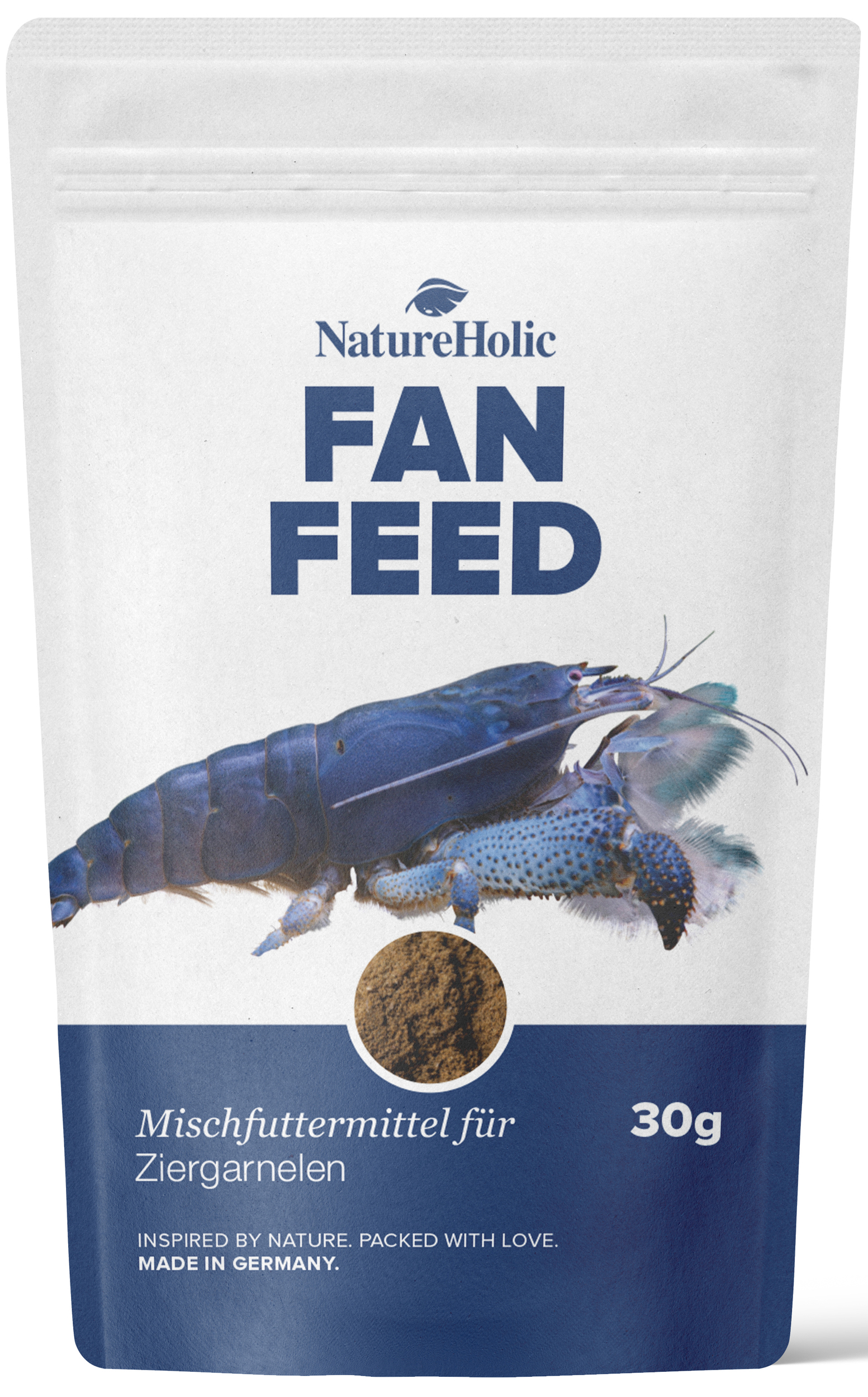 NatureHolic - Fächerfeed Fächergarnelenfutter - 30g NatureHolic - Fächerfeed Fächergarnelenfutter - 30g