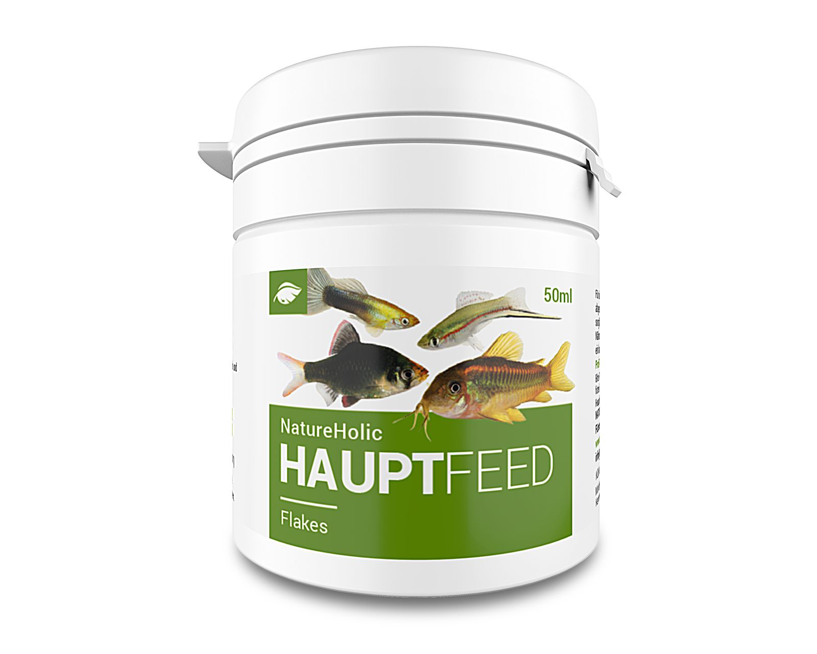 NatureHolic Hauptfeed "Flocke" - Zierfischhauptfutter - 50ml NatureHolic Hauptfeed "Flocke" - Zierfischhauptfutter - 50ml