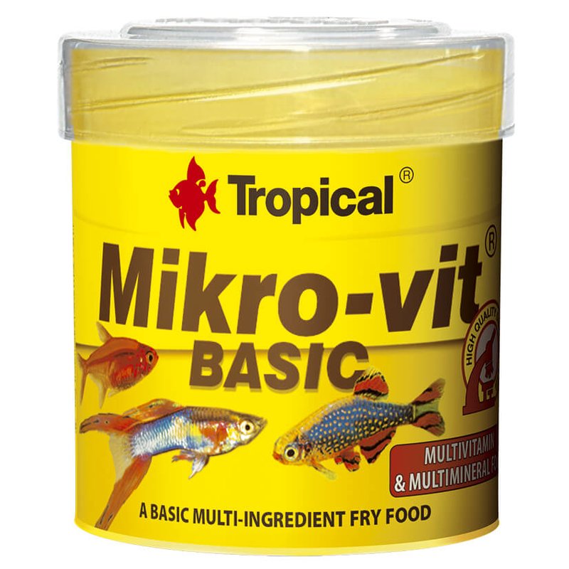 Tropical Mikro-vit Basic Staubfutter 50 ml Tropical Mikro-vit Basic Staubfutter 50 ml