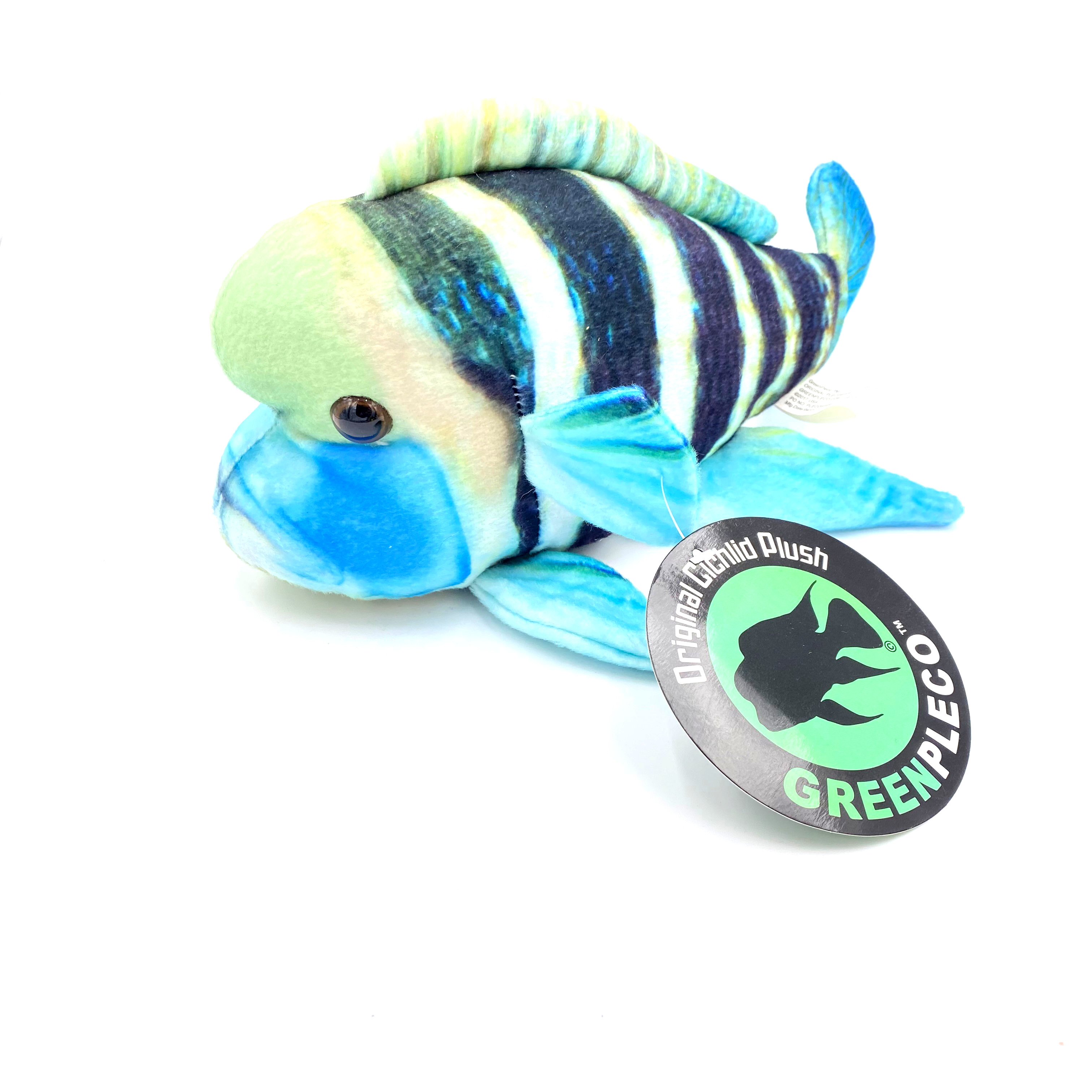 GreenPleco - Frontosa Cichlid Plushie Plüschtier GreenPleco - Frontosa Cichlid Plushie Plüschtier