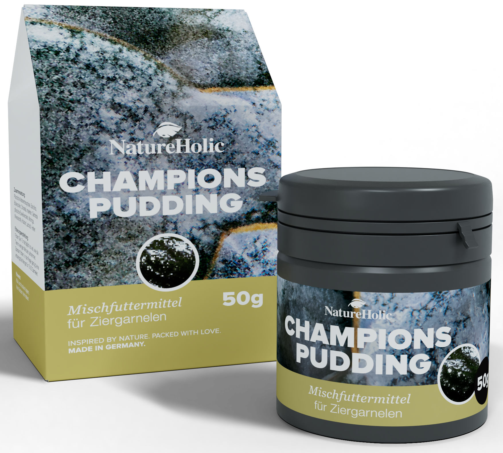 NatureHolic - ChampionsPudding Garnelenfutter - 50ml NatureHolic - ChampionsPudding Garnelenfutter - 50ml