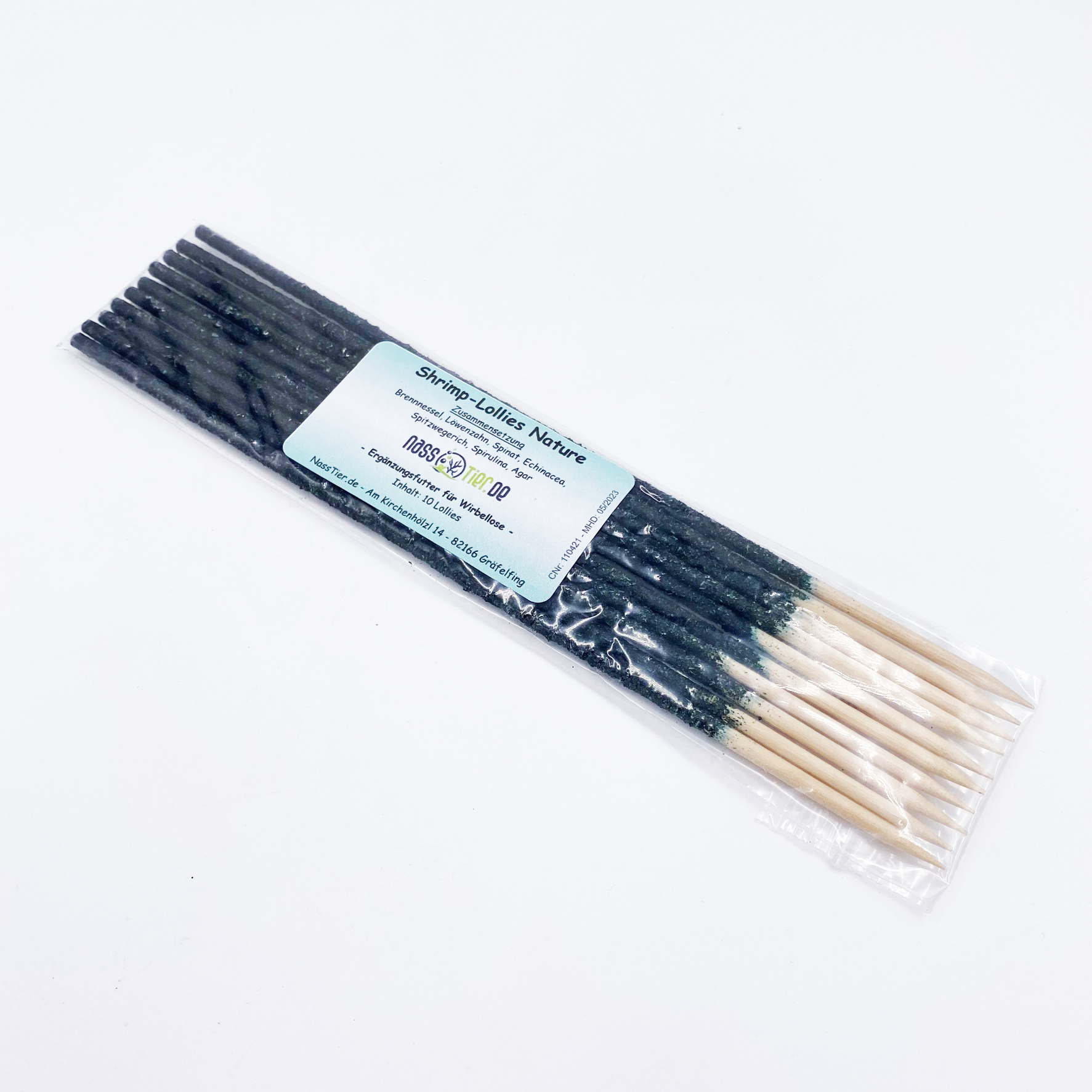 Shrimp Lollies Nature 10er Pack