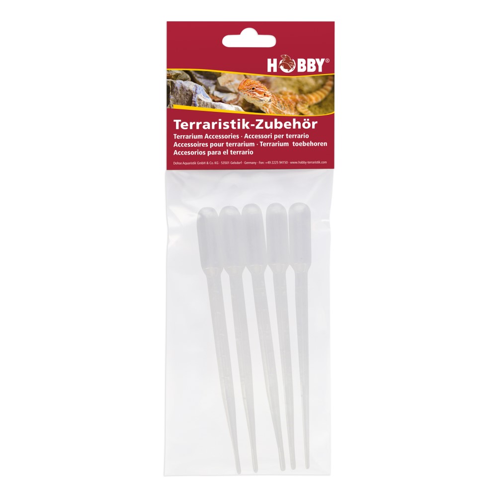 Hobby Futterpipette Länge 155 mm, 5 Stück Hobby Futterpipette Länge 155 mm, 5 Stück