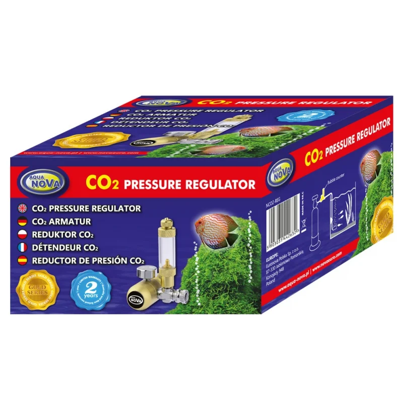 Aqua Nova Gold Series CO2 Regler Aqua Nova Gold Series CO2 Regler