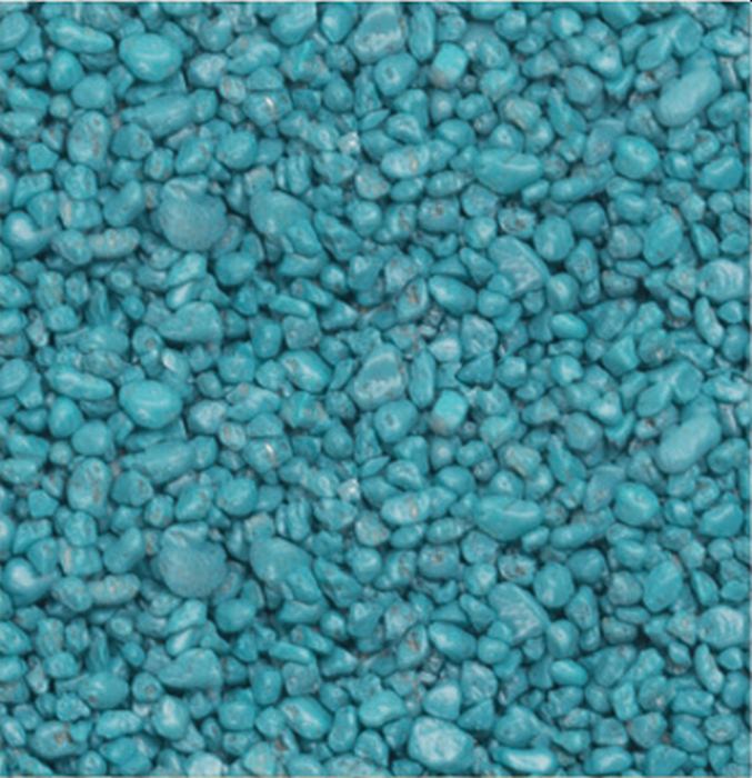 Aquael Bodengrund Kies türkis 2 - 3 mm 1Kg