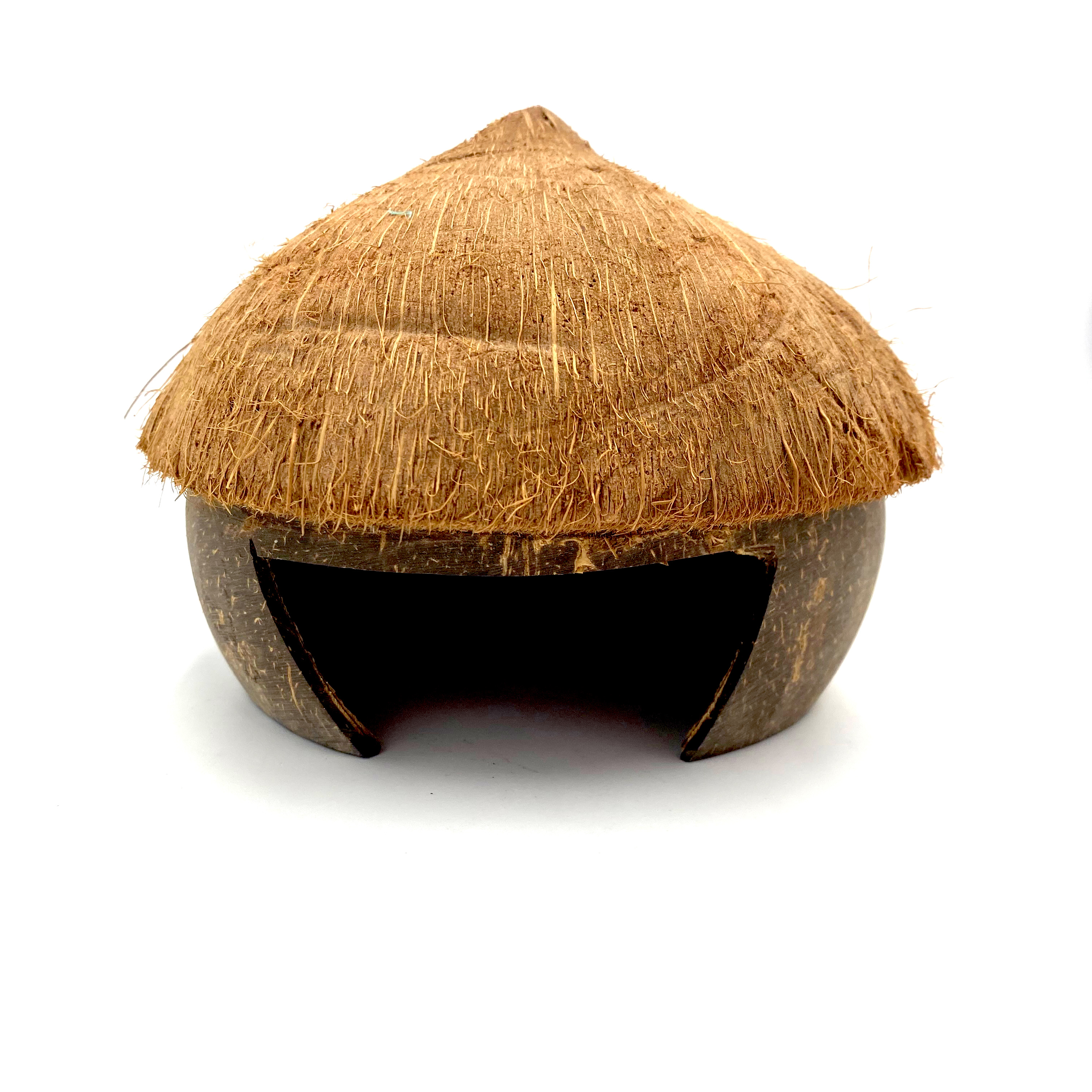 Kokos Home - Kokosnuss Schale mit Dach Kokos Home - Kokosnuss Schale mit Dach