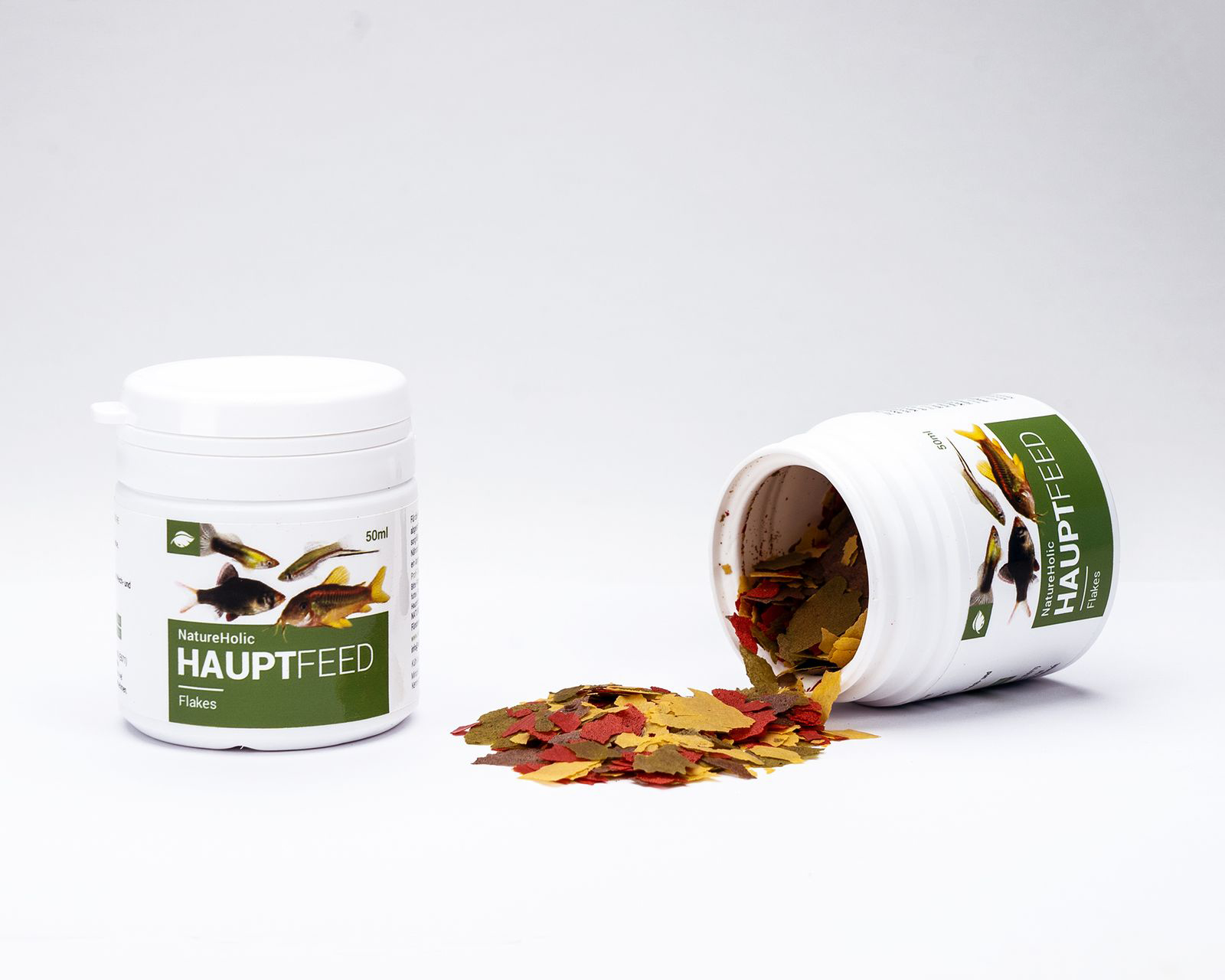 NatureHolic Hauptfeed "Flocke" - Zierfischhauptfutter - 50ml NatureHolic Hauptfeed "Flocke" - Zierfischhauptfutter - 50ml
