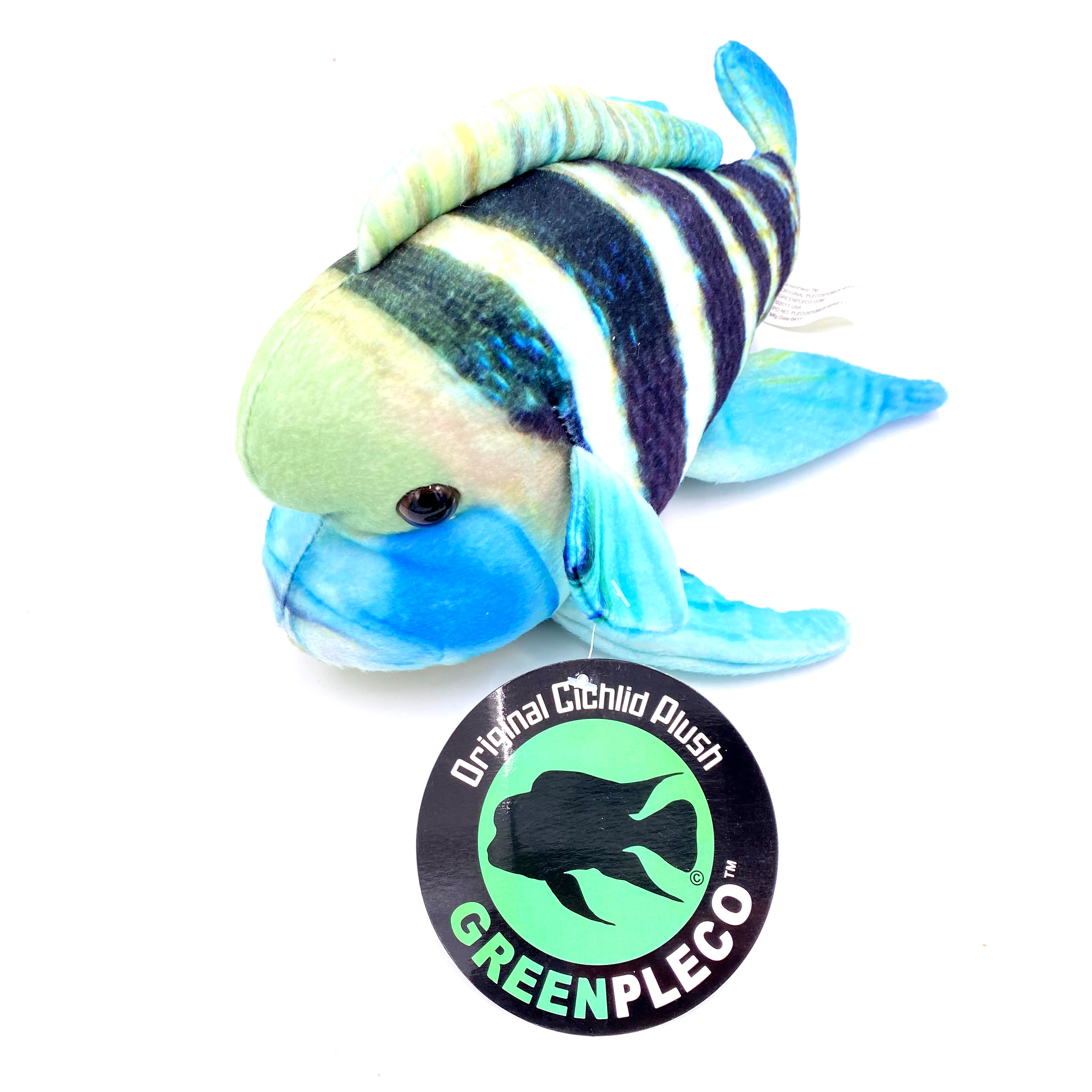 GreenPleco - Frontosa Cichlid Plushie Plüschtier GreenPleco - Frontosa Cichlid Plushie Plüschtier