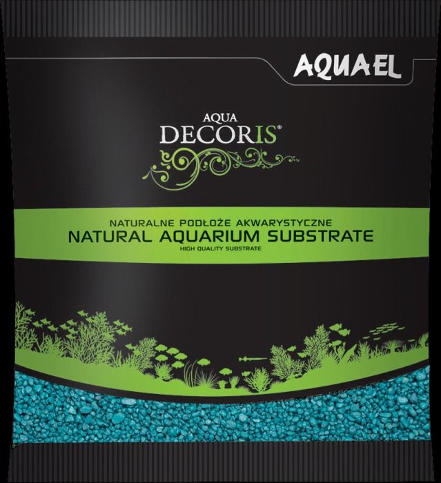 Aquael Bodengrund Kies türkis 2 - 3 mm 1Kg Aquael Bodengrund Kies türkis 2 - 3 mm 1Kg