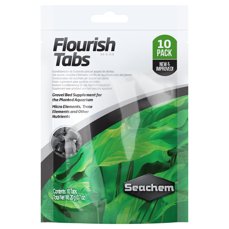 Seachem Flourish Tabs 10 Stück | Düngetabletten 