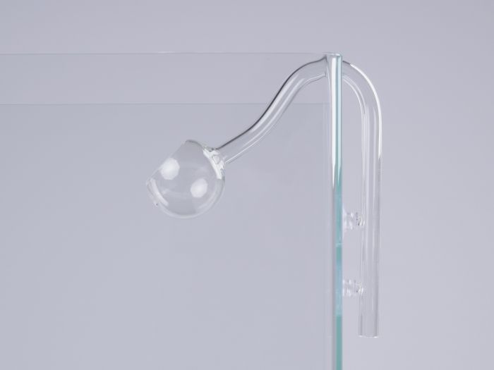 Glas Ein-/Auslass Poppy (12 mm)