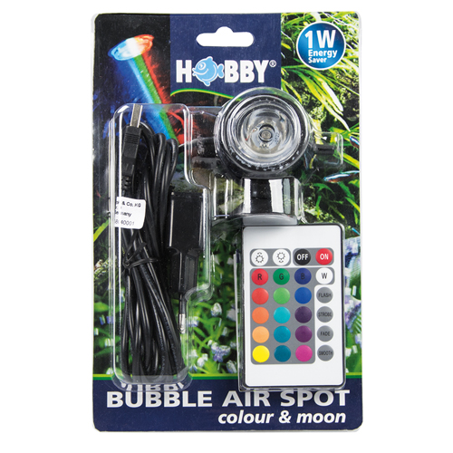 Hobby Bubble Air Spot colour & moon - Spot Beleuchtung in Farbe Hobby Bubble Air Spot colour & moon - Spot Beleuchtung in Farbe