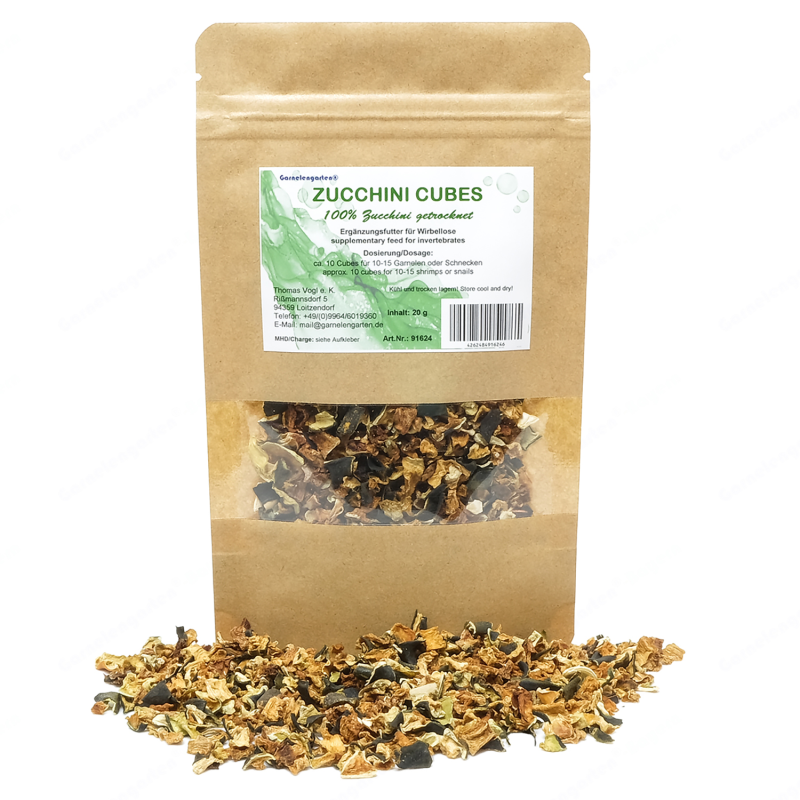 Garnelengarten Zucchini Cubes 20 g