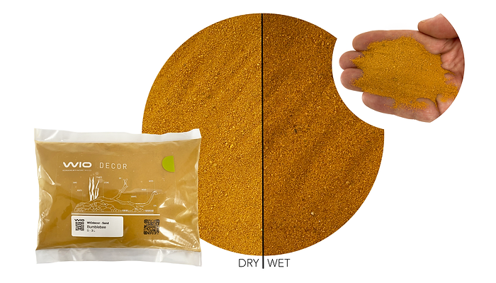 WIOdecor-Sands - BUMBLEBEE RIVER SAND 2kg 0.1 - 2mm WIOdecor-Sands - BUMBLEBEE RIVER SAND 2kg 0.1 - 2mm