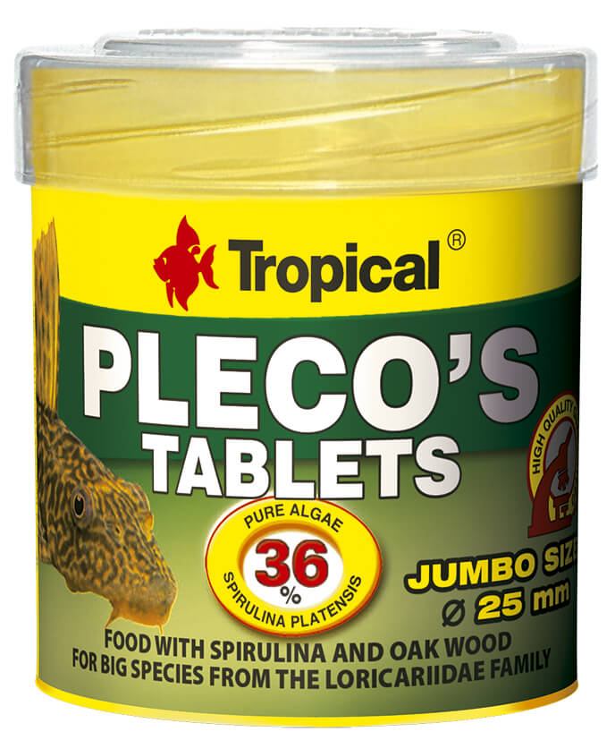 Tropical Pleco's Tablets - Wels Futter Tabletten - 50 ml