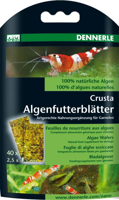 Nano Algenfutterblätter (40 Stück) Nano Algenfutterblätter (40 Stück)