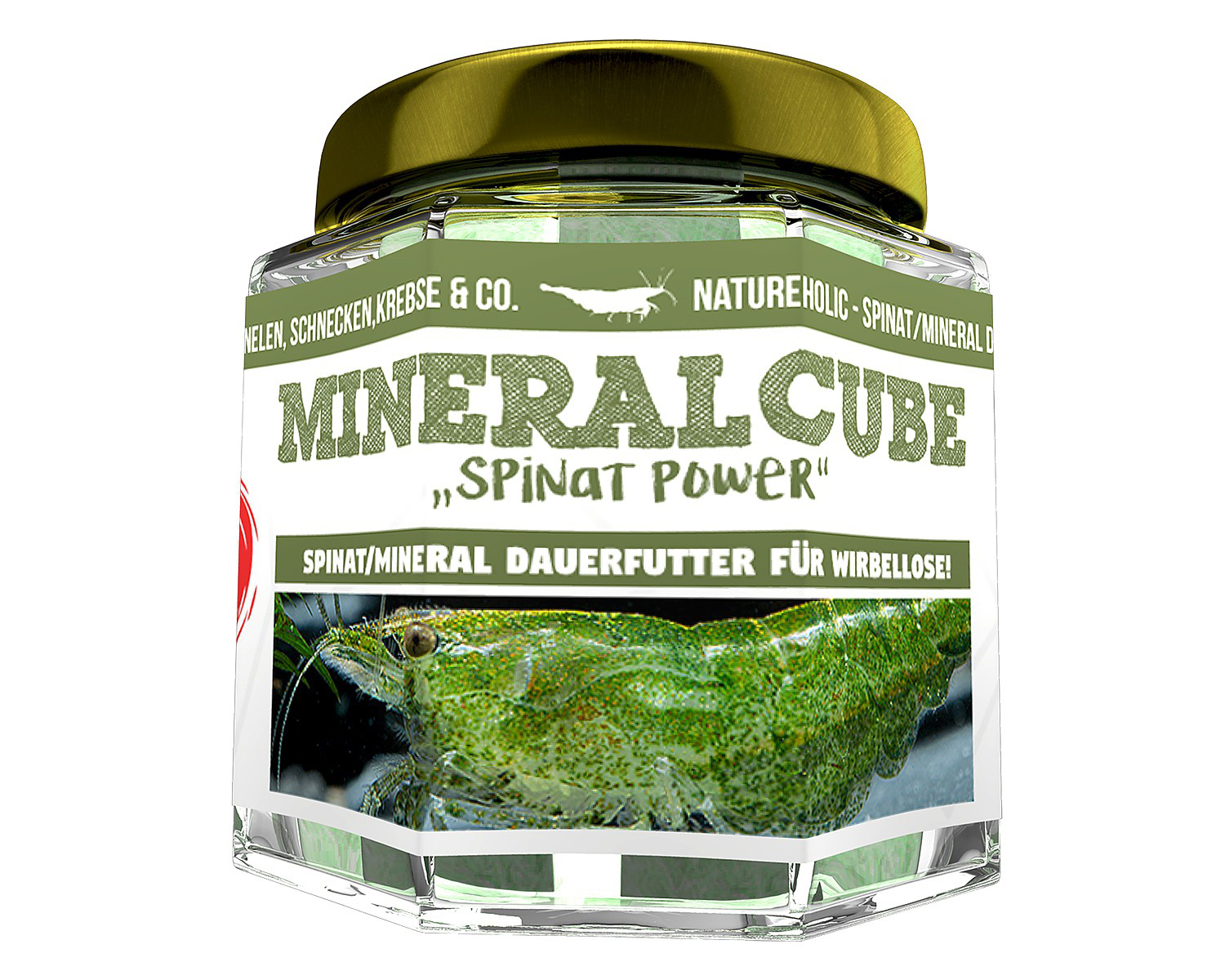 NatureHolic - MineralCube "Spinat Power" - 47ml - Mineralversorgung + Ferienfutter NatureHolic - MineralCube "Spinat Power" - 47ml - Mineralversorgung + Ferienfutter
