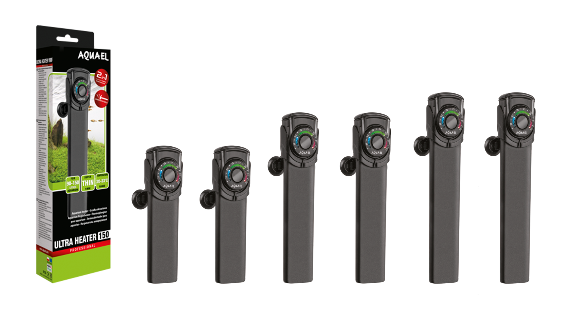 AQUAEL Kunstoff Heizer - Ultra Heater 150W