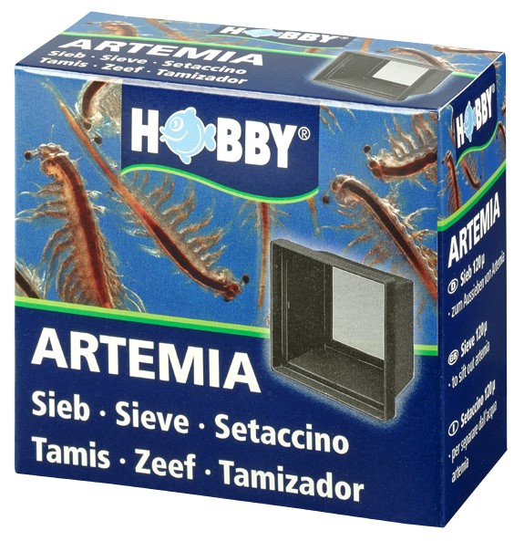 Hobby Artemia Sieb 8.5 x 8 cm 120 mµ Hobby Artemia Sieb 8.5 x 8 cm 120 mµ