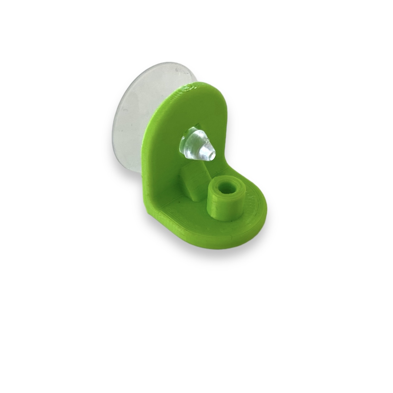 Garnelen Lolli Halter -mit Saugnapf - grün Garnelen Lolli Halter -mit Saugnapf - grün