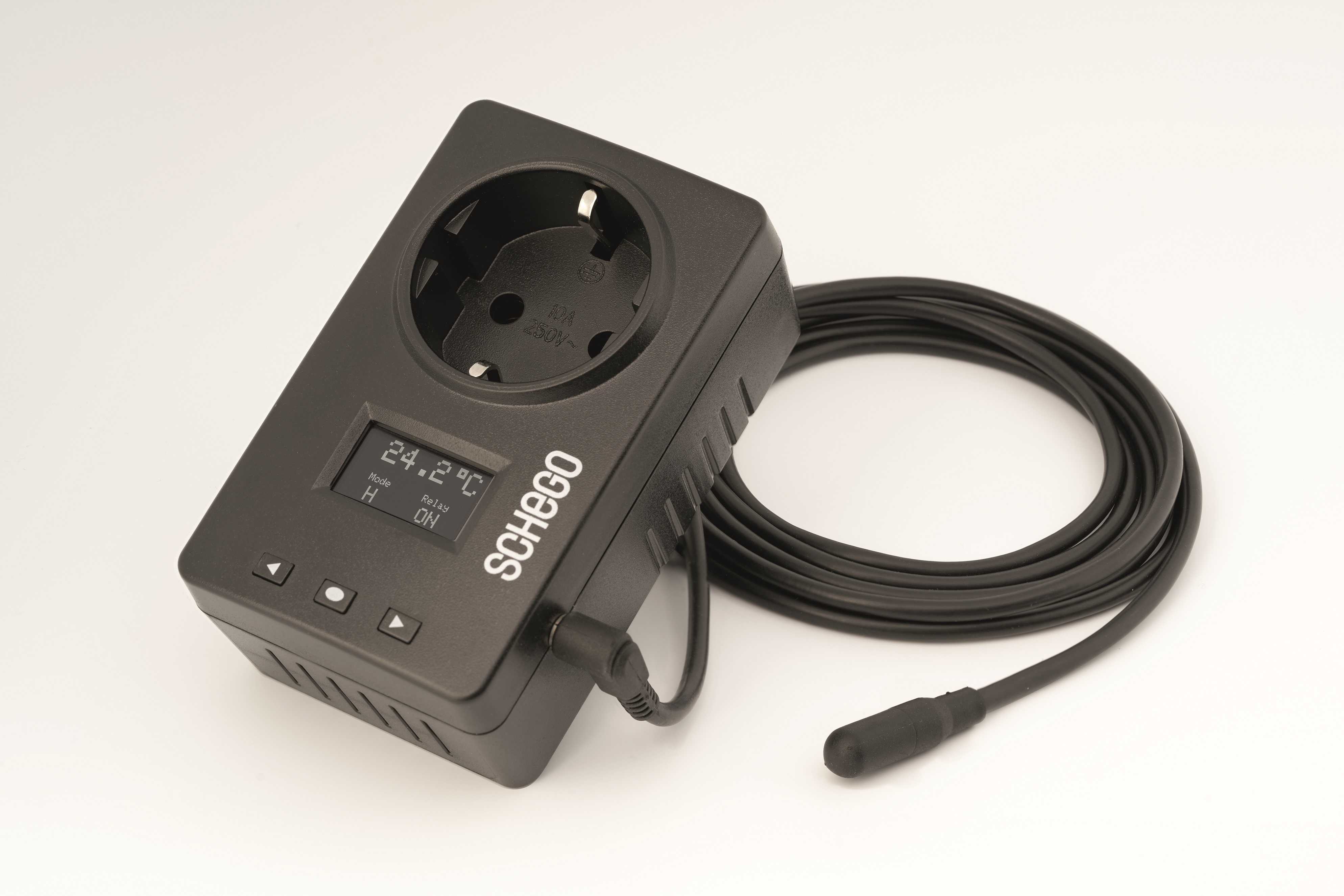 Schego Temperaturregler TR2 mit 2 Meter Fühlerkabel Schego Temperaturregler TR2 mit 2 Meter Fühlerkabel
