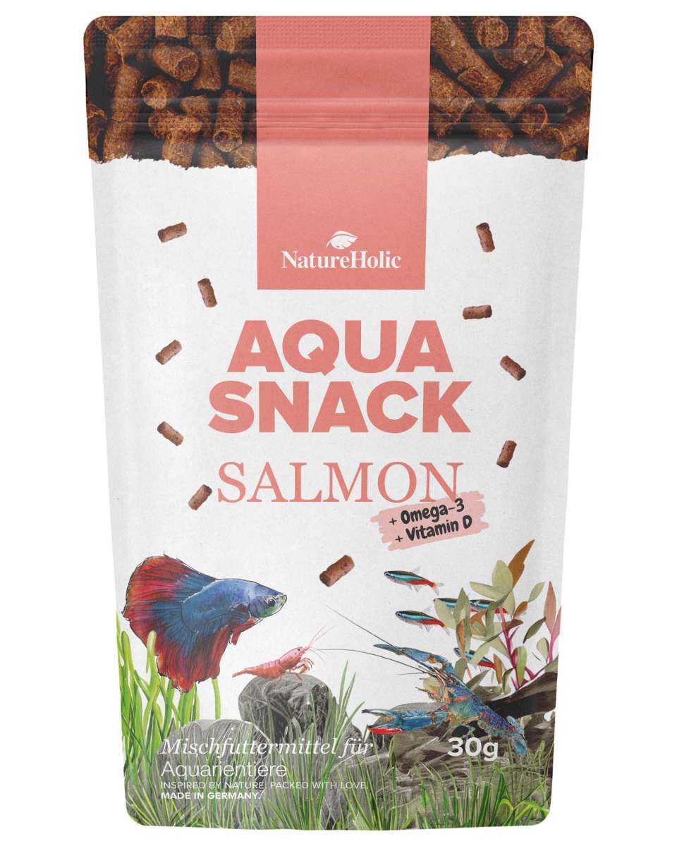 NatureHolic - AquaSnack Salmon Sticks - 30g