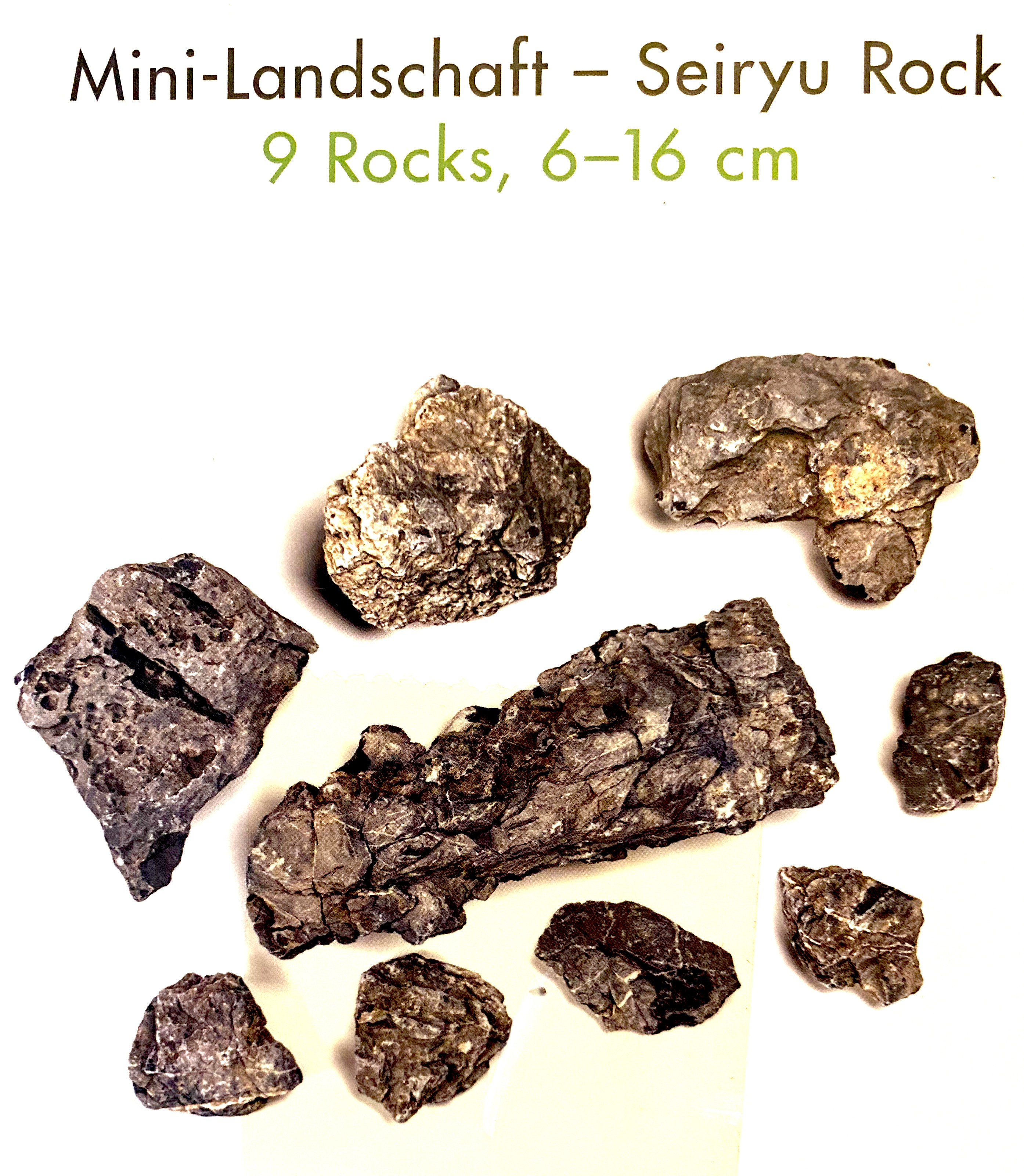 AQUADECOR Deko-Set Mini-Landschaft Seiryu Rock Steine für 60 Liter AQUADECOR Deko-Set Mini-Landschaft Seiryu Rock Steine für 60 Liter