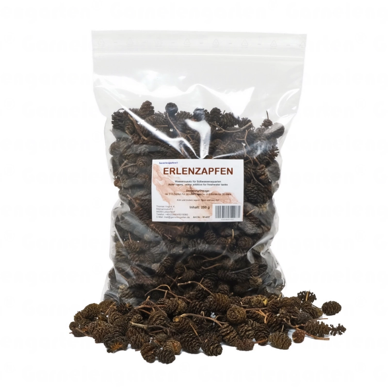 Erlenzapfen 250g Beutel   