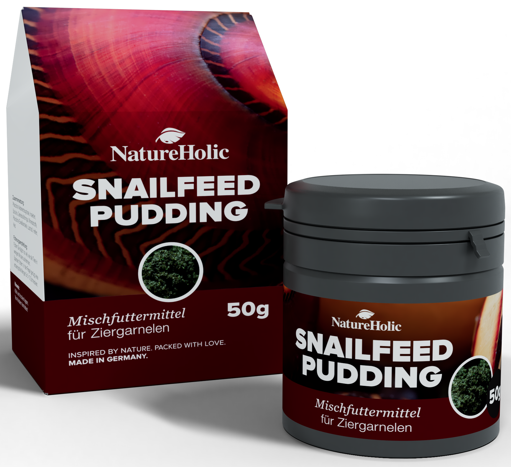 NatureHolic - Schneckenfeed Power - Paste Snailfeed Pudding - 50g NatureHolic - Schneckenfeed Power - Paste Snailfeed Pudding - 50g
