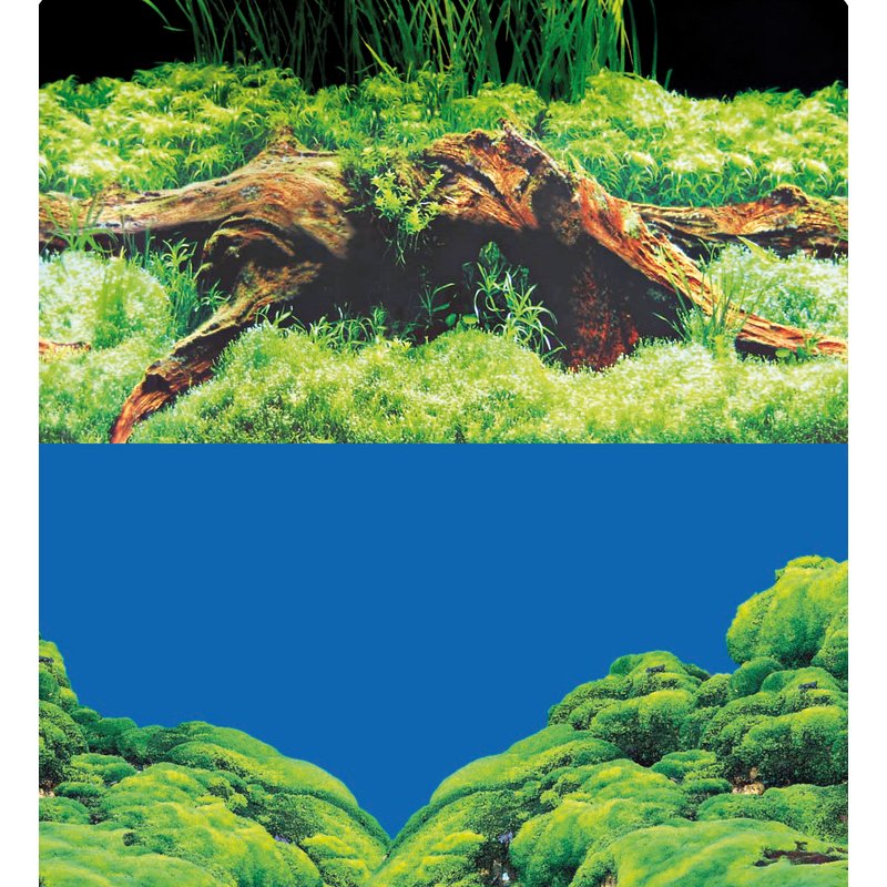 Hobby Aquarium Hintergrund Folie "Spring/Moss" 60x30cm Hobby Aquarium Hintergrund Folie "Spring/Moss" 60x30cm