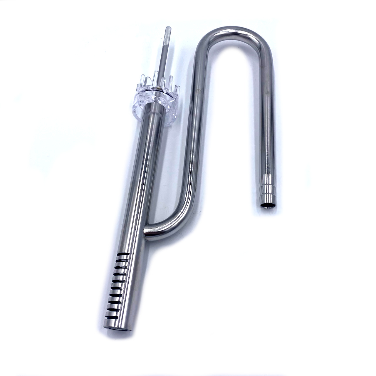 Edelstahl Set Inlet / Outlet - Einlauf Auslauf Set mit Skimmer verstellbar 12/16mm - Lily Pipe Edelstahl Set Inlet / Outlet - Einlauf Auslauf Set mit Skimmer verstellbar 12/16mm - Lily Pipe
