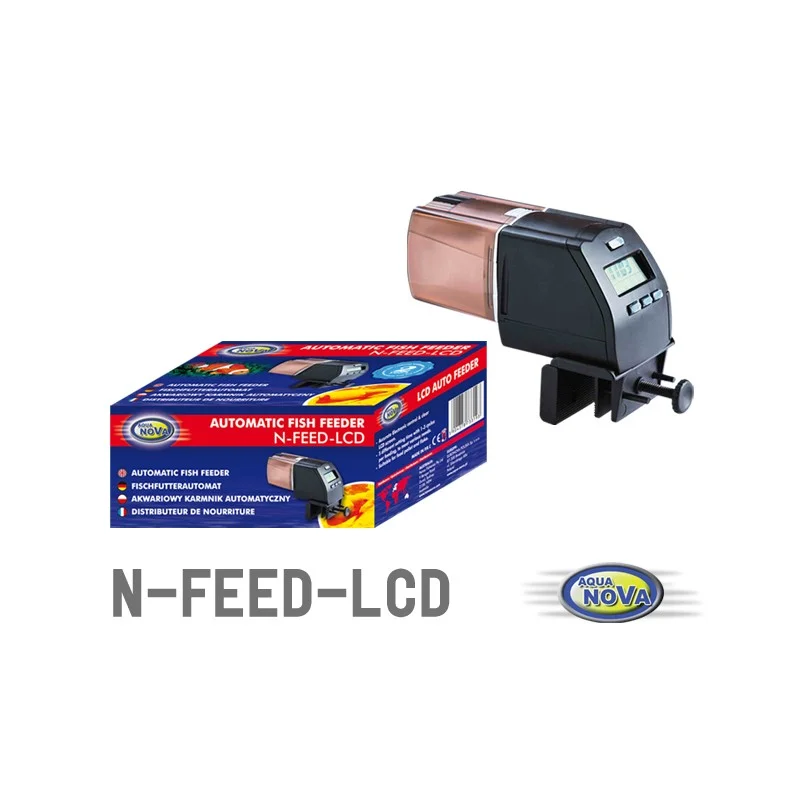Aqua Nova Fischfutterautomat N-FEED-LCD Aqua Nova Fischfutterautomat N-FEED-LCD