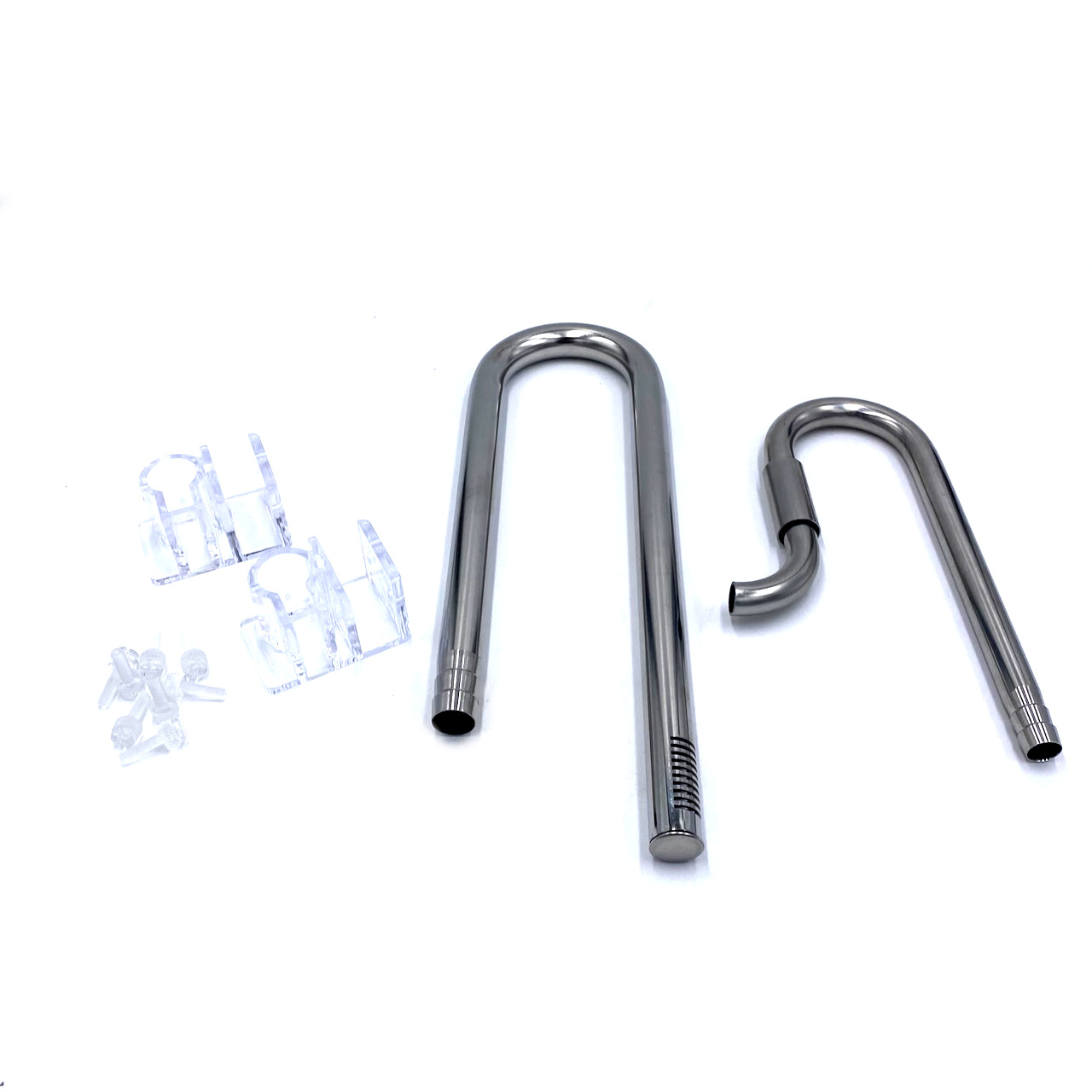 Edelstahl Set Inlet / Outlet - Einlauf Auslauf Set 12/16mm und 16/22mm - Lily Pipe Edelstahl Set Inlet / Outlet - Einlauf Auslauf Set 12/16mm und 16/22mm - Lily Pipe