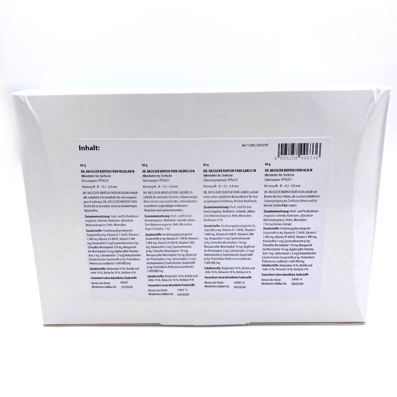 Dr. Bassleer Biofish Food Foodbox M Dr. Bassleer Biofish Food Foodbox M