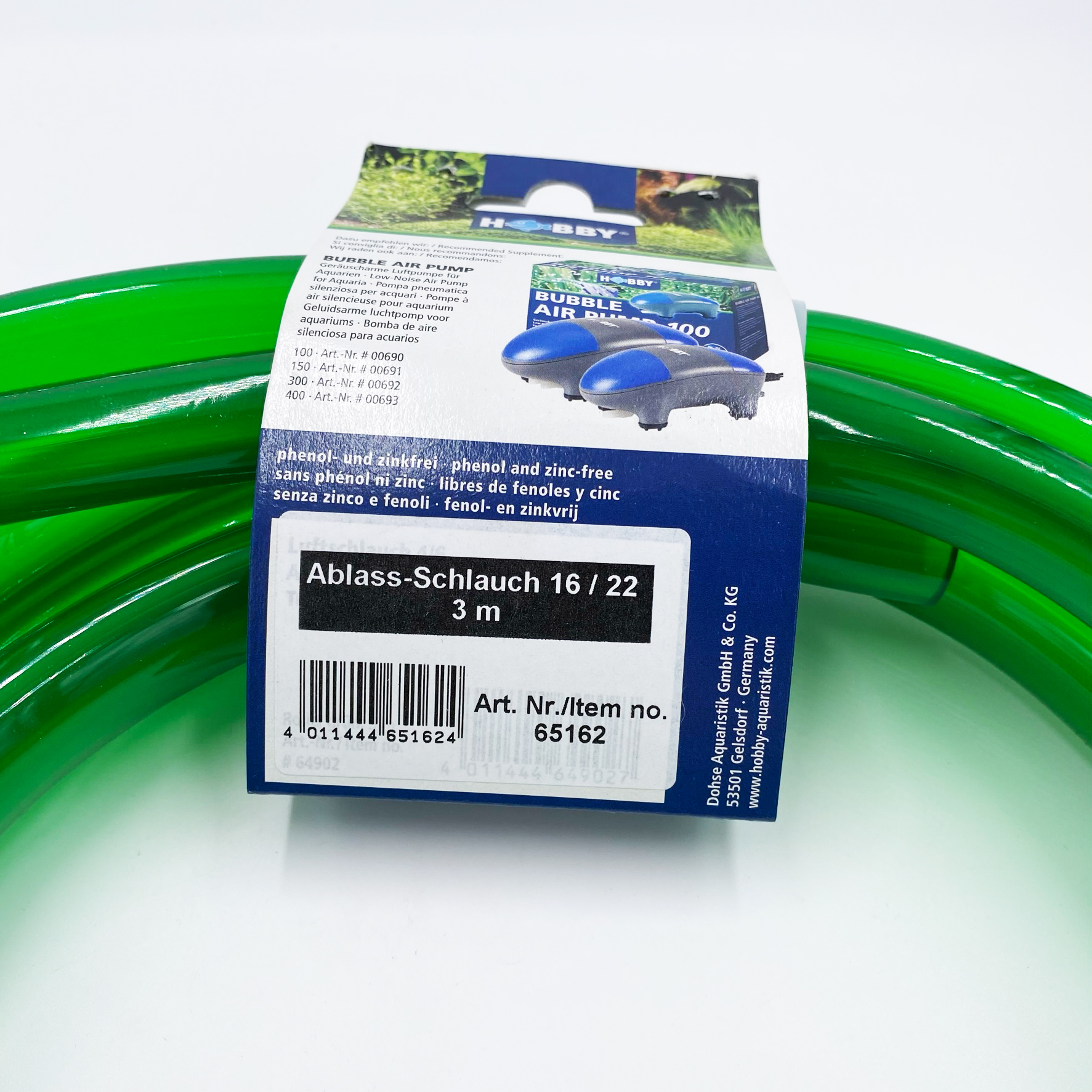 Hobby Aquariumschlauch PVC 16/22 mm - 3m