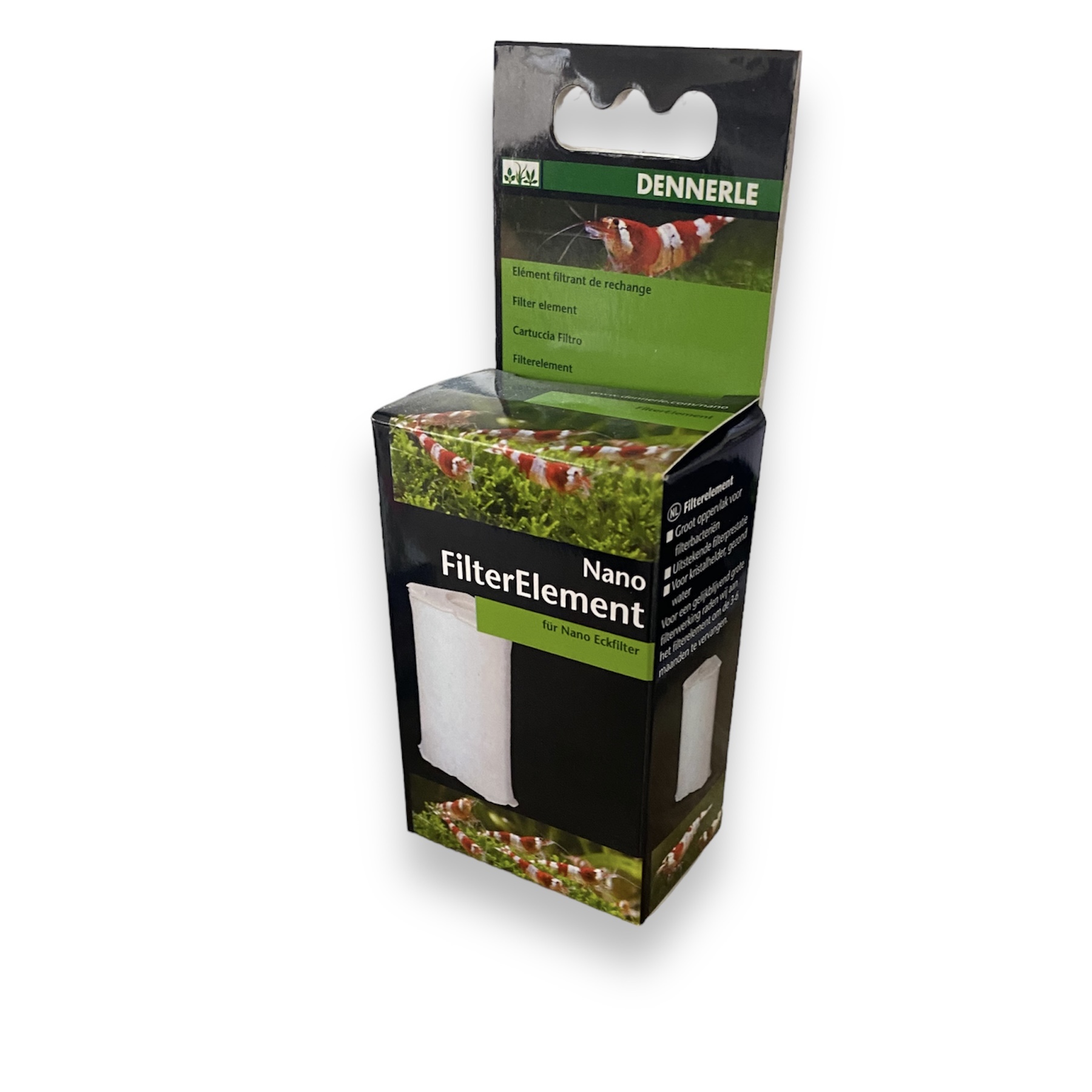 Dennerle Eck Filter Element für 40L und XL 60L Filter