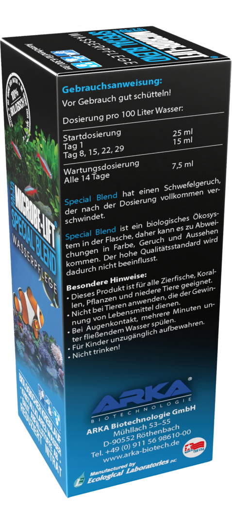 Microbe-Lift Special Blend - Biologisches Pflegesystem Wasserpflege Bakterien 118 ml Microbe-Lift Special Blend - Biologisches Pflegesystem Wasserpflege Bakterien 118 ml