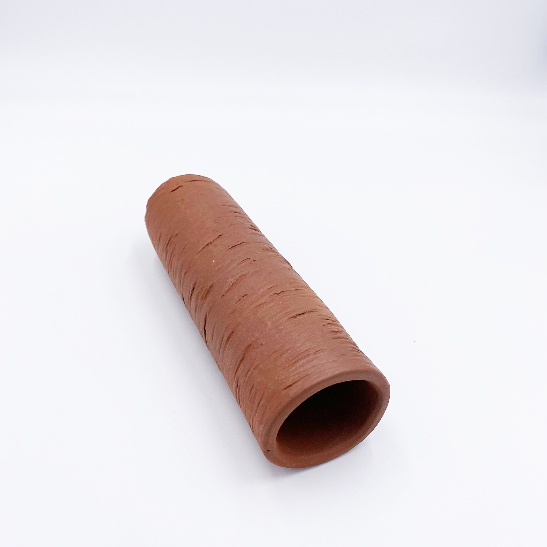 Aqua Nova Large Pipe Ton Höhle Röhre geschlossen 18.5 x 5.5 cm